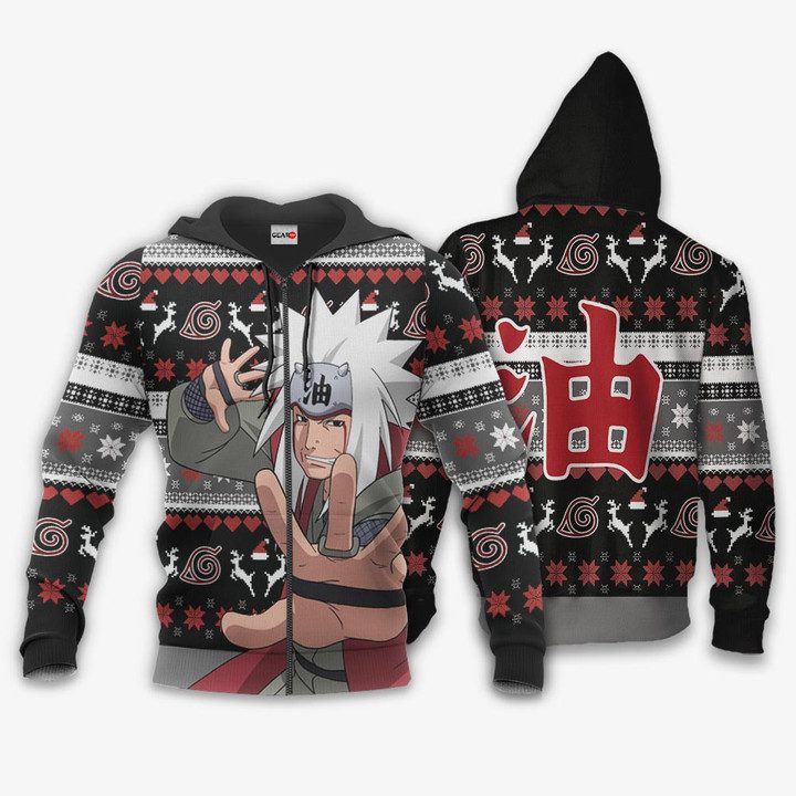 Jiraiya-Ugly-Christmas-Sweater-Pullover-Hoodie-Custom-Anime-1