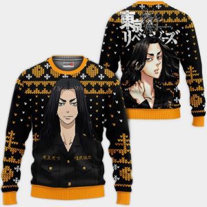 Keisuke Baji Ugly Christmas Sweater Pullover Hoodie Custom Xmas Gifts