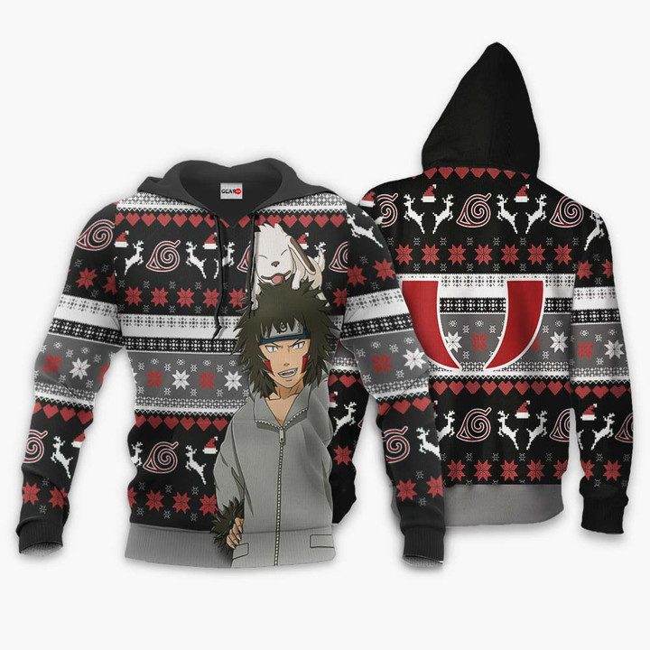 Kiba-Inuzuka-Ugly-Christmas-Sweater-Pullover-Hoodie-Custom-Anime-2