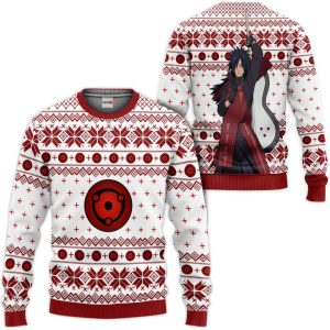 Madara Uchiha Ugly Christmas Sweater Pullover Hoodie Custom