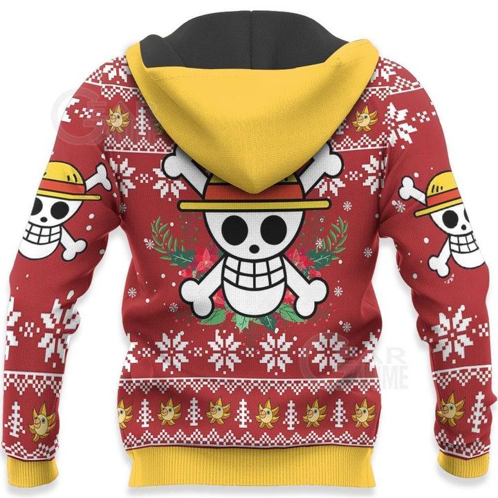 Monkey-D.-Luffy-Ugly-Christmas-Sweater-Pullover-Hoodie-Custom-Xmas-For-One-Piece-Fans-3