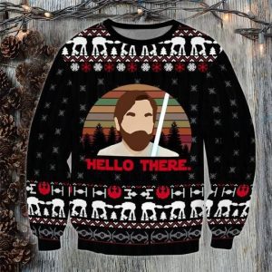 Obi-Wan Kenobi Hello There Ugly Sweater