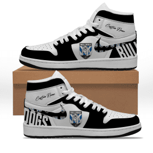 Canterbury Bankstown Bulldogs NRL AJ1 Nike Sneakers High Top Shoes 2023 Collection