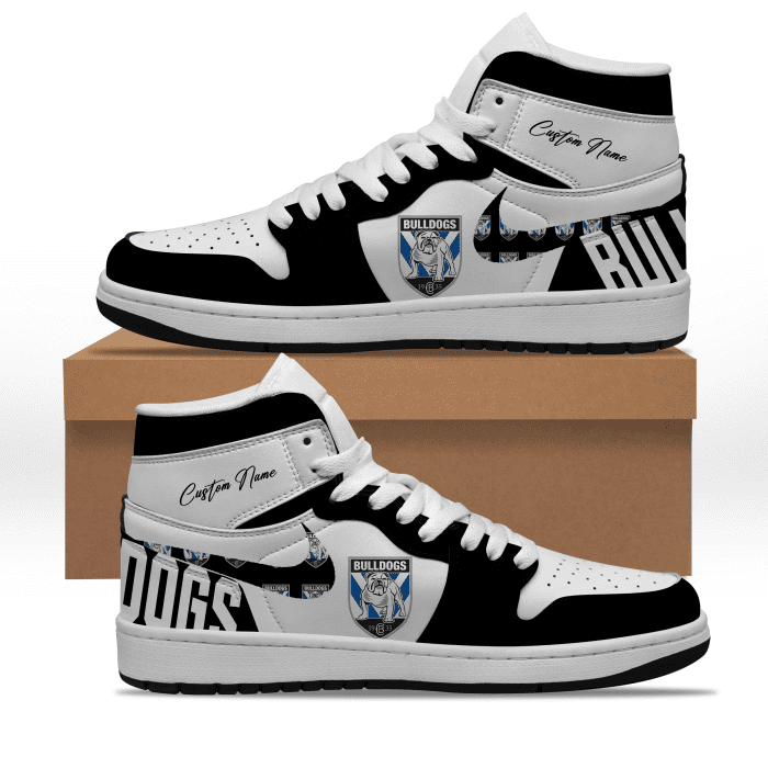 Canterbury Bankstown Bulldogs NRL AJ1 Nike Sneakers High Top Shoes 2023 Collection
