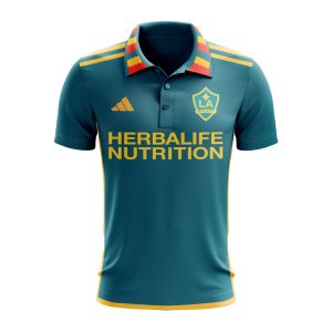 MLS LA Galaxy 2023 Away Polo Shirt Golf Shirt