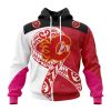 Personalized Calgary Flames Specialized Samoa Fights Cancer Unisex Pullover Hoodie