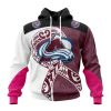 Personalized Colorado Avalanche Specialized Samoa Fights Cancer Unisex Pullover Hoodie