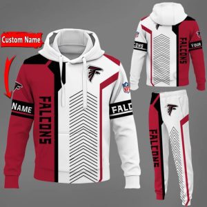 Atlanta Falcons NFL Premium Sport 3D Hoodie & Jogger Personalized Name CHJ1571