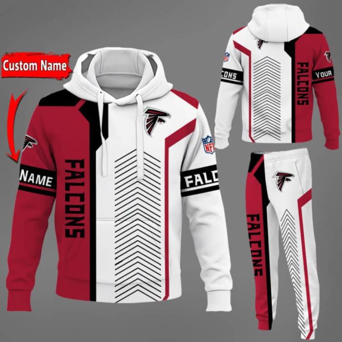 Atlanta Falcons NFL Premium Sport 3D Hoodie & Jogger Personalized Name CHJ1571