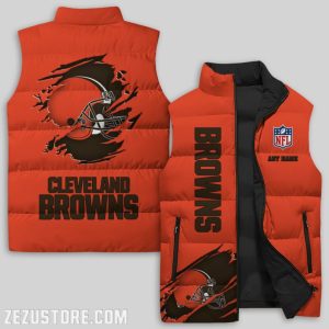 Cleveland Browns NFL Sleeveless Down Jacket Sleeveless Vest