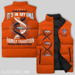 Denver Broncos NFL Sleeveless Down Jacket Sleeveless Vest