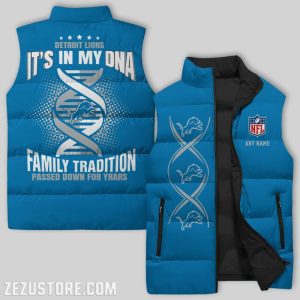 Detroit Lions NFL Sleeveless Down Jacket Sleeveless Vest