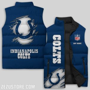 Indianapolis Colts NFL Sleeveless Down Jacket Sleeveless Vest