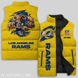 Los Angeles Rams NFL Sleeveless Down Jacket Sleeveless Vest