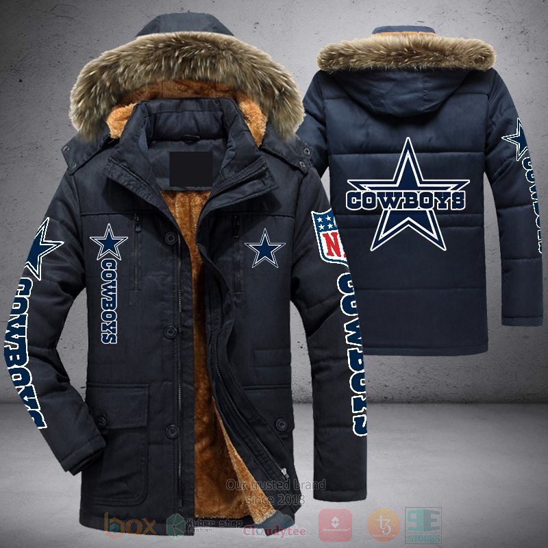 NFL-Dallas-Cowboys-Parka-Jacket-Fleece-Coat-Winter-PJF1110 NFL Dallas Cowboys Parka Jacket Fleece Coat Winter PJF1110
