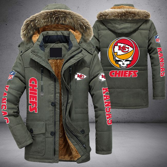 NFL-Kansas-City-Chiefs-Skull-Parka-Jacket-Fleece-Coat-Winter-PJF1147-2