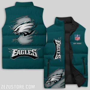 Philadelphia Eagles NFL Sleeveless Down Jacket Sleeveless Vest