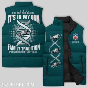 Philadelphia Eagles NFL Sleeveless Down Jacket Sleeveless Vest