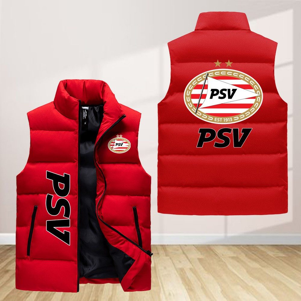 Psv-Eindhoven-Sleeveless-Down-Jacket-Sleeveless-Vest Psv Eindhoven Sleeveless Down Jacket Sleeveless Vest