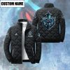 Seattle Kraken Padded Jacket Stand Collar Coats