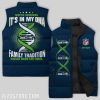 Seattle Seahawks NFL Sleeveless Down Jacket Sleeveless Vest