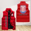 Stoke City F.C Sleeveless Down Jacket Sleeveless Vest