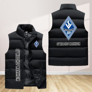 Waldhof Mannheim Sleeveless Down Jacket Sleeveless Vest
