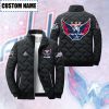 Washington Capitals Padded Jacket Stand Collar Coats