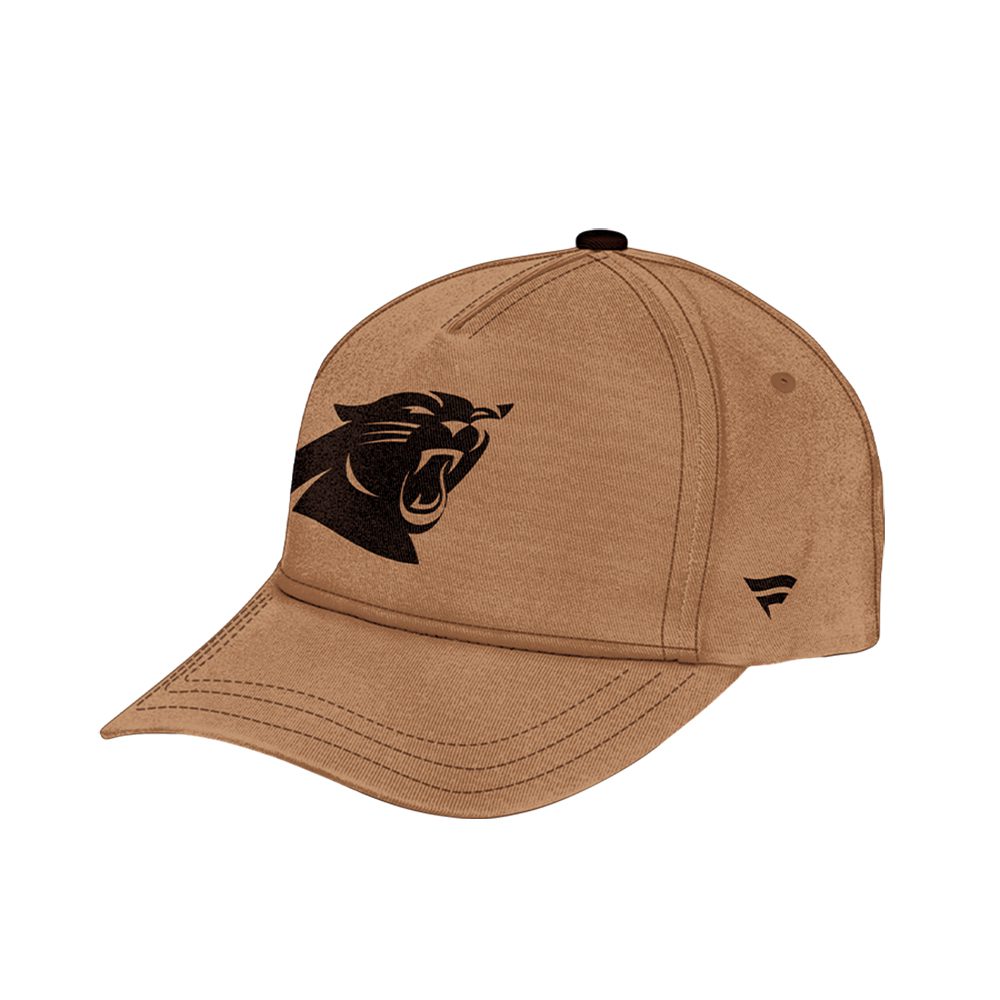 Carolina-Panthers-NFL-Veterans-Salute-To-Service-Brown-Personalized-Classic-Baseball-Cap Carolina Panthers NFL Veterans Salute To Service Brown Personalized Classic Baseball Cap