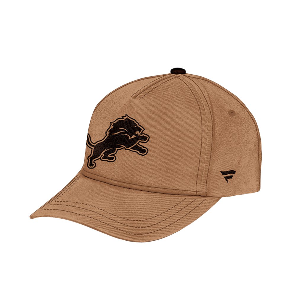 Detroit-Lions-NFL-Veterans-Salute-To-Service-Brown-Personalized-Classic-Baseball-Cap Detroit Lions NFL Veterans Salute To Service Brown Personalized Classic Baseball Cap