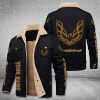 Firebird Pontiac Cars Logo Personalized Fleece Cargo Jacket Winter Jacket FCJ1012