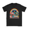 Retro 100 Days of School Teachers Kids Groovy 100th Day Unisex T-Shirt TH1003