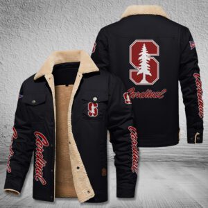 Stanford Cardinal Fleece Cargo Jacket Winter Jacket FCJ1985