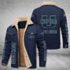 Utah State Aggies Fleece Cargo Jacket Winter Jacket FCJ2008