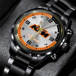 Ktm Motorcycles Black Stainless Steel Watch 2024 BW1974