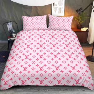 LV Monogram Luxury Bedding Set Bedroom Decor BSL1032