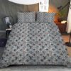 LV Monogram Luxury Bedding Set Bedroom Decor BSL1034