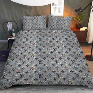 LV Monogram Luxury Bedding Set Bedroom Decor BSL1034