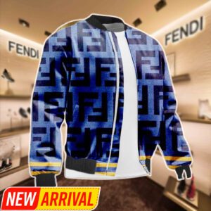 Limited Edition Fendi Varsity Zipper Luxury Jacket VSJ1098