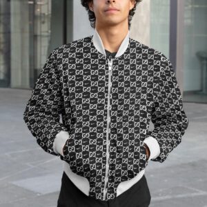 Limited Edition Gucci Varsity Zipper Luxury Jacket VSJ1141