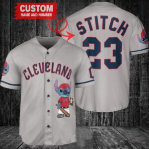 Cleveland Guardians Custom MLB Stitch Baseball Jersey BTL1185