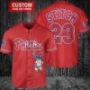 Philadelphia Phillies Custom MLB Stitch Baseball Jersey BTL1218