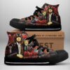 AC/DC High Top Canvas Shoes  GHT1087