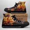 AC/DC High Top Canvas Shoes  GHT1093