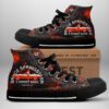 Bruce Springsteen High Top Canvas Shoes  GHT1180