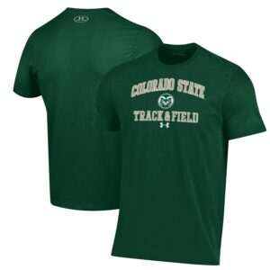Colorado State Rams Under Armour Track & Field Performance T-Shirt - Green