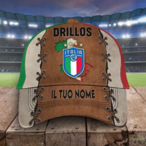 Italy National Football Team Classic Cap Summer Hat For Euro 2024