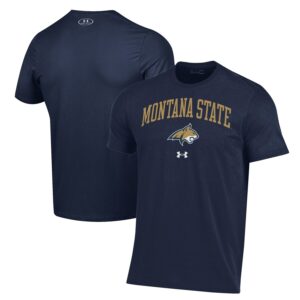 Montana State Bobcats Under Armour Performance T-Shirt - Navy