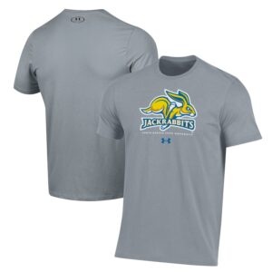 South Dakota State Jackrabbits Under Armour Performance T-Shirt - Gray