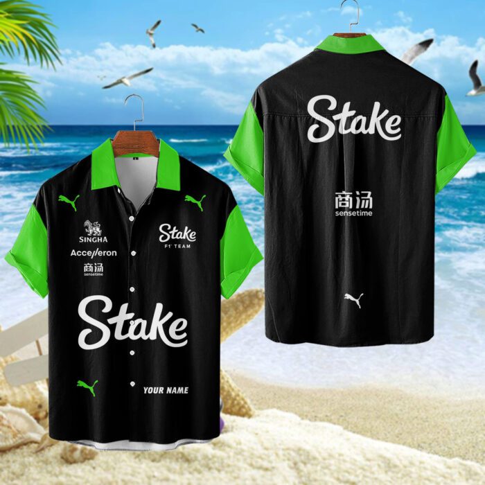 Stake F1 Team  Hawaii Shirt Summer Shirt